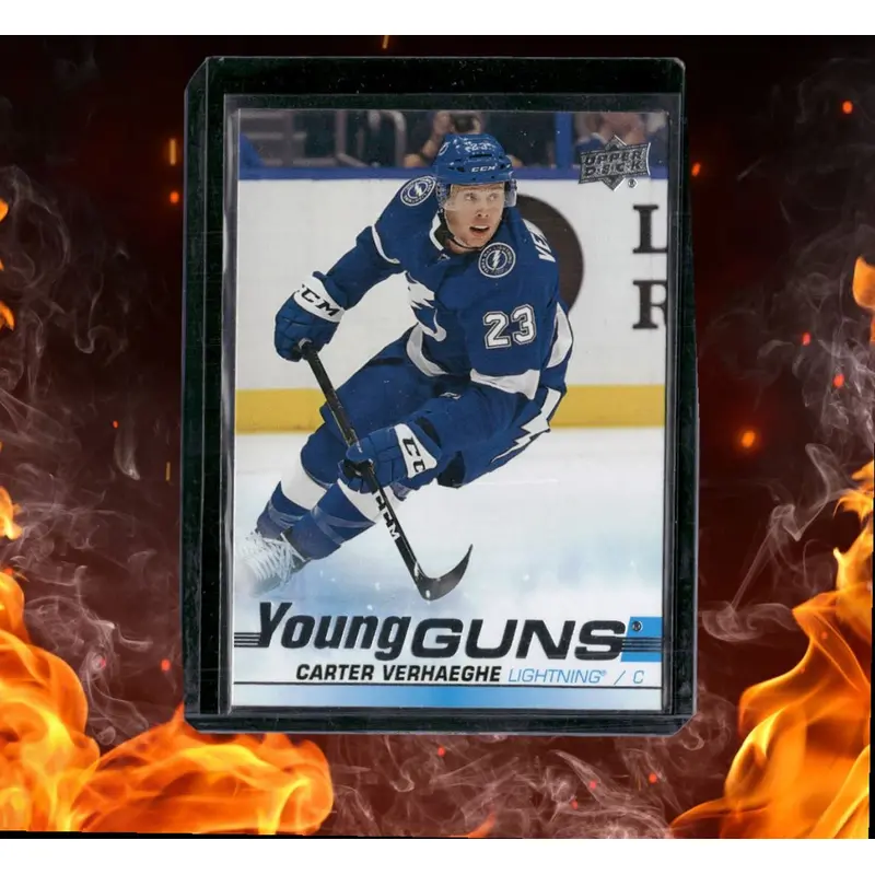 2019-20 Upper Deck Carter Verhaeghe Young Guns (B) Rookie #224