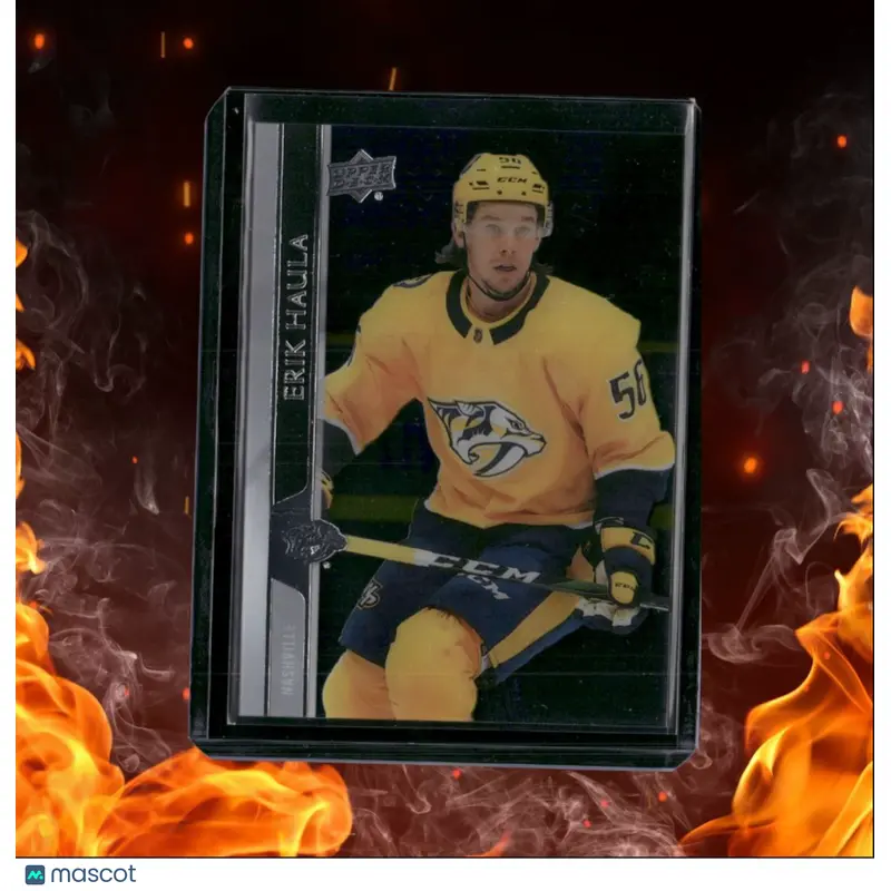 2021-22 Upper Deck Erik Haula Clear Cut SSP #514