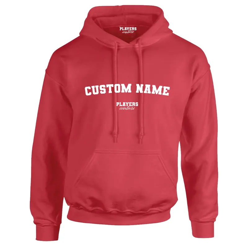 Cherry Red Custom Great Value Players Couture Men's Basic Hoodie