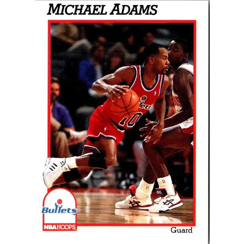 1991 Hoops Michael Adams #443