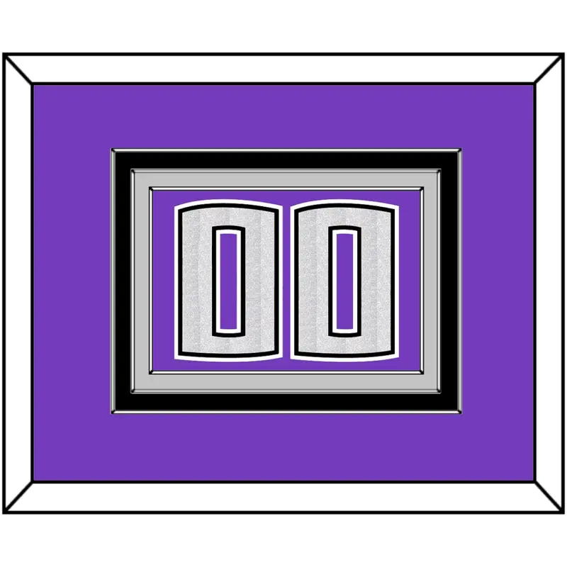Sacramento Number - Road Purple (2014-2016) - Triple Mat 2