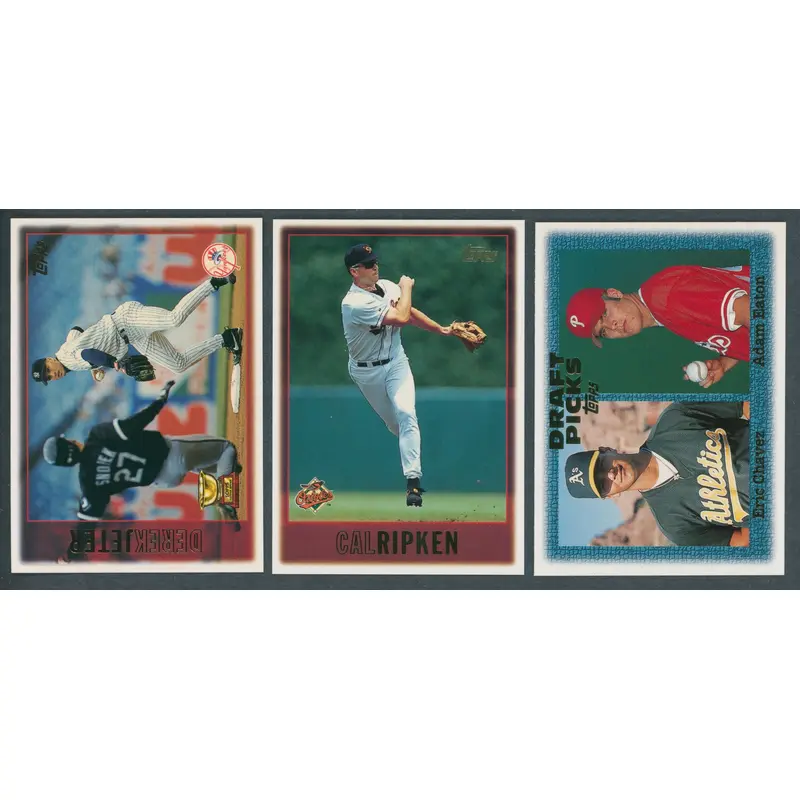 1997 Topps Baseball Complete Set (495) NM/MT MT
