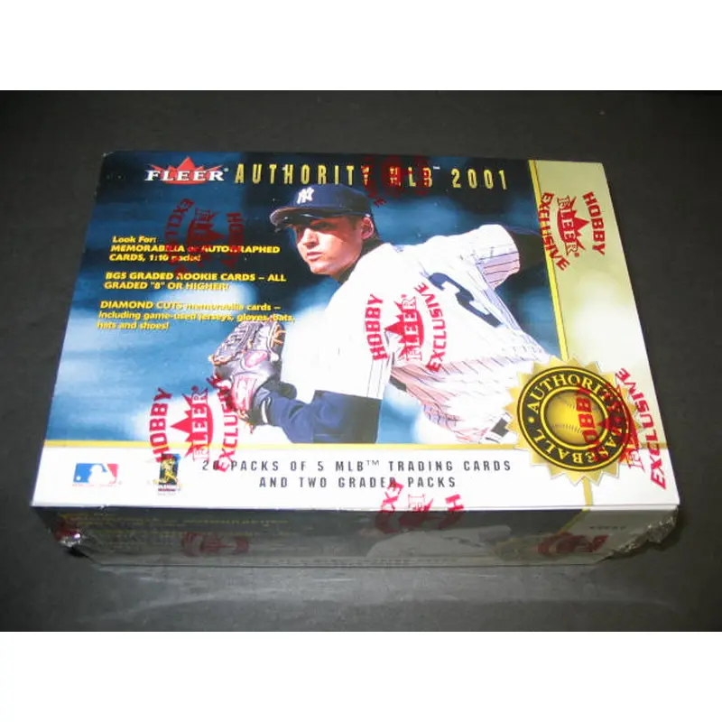 2001 Fleer Authority Baseball Box (Hobby)