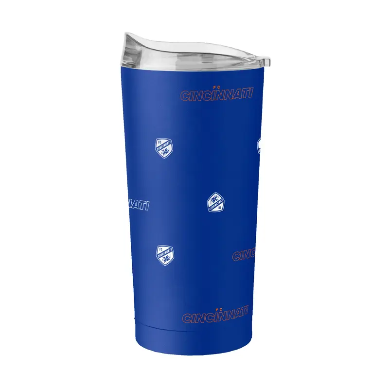 FC Cincinnati 20oz Step And Repeat Powder Coat Tumbler