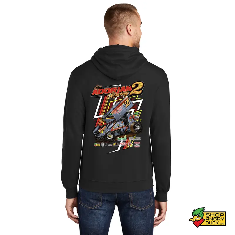Joe Adorjan Racing Illustrated Hoodie