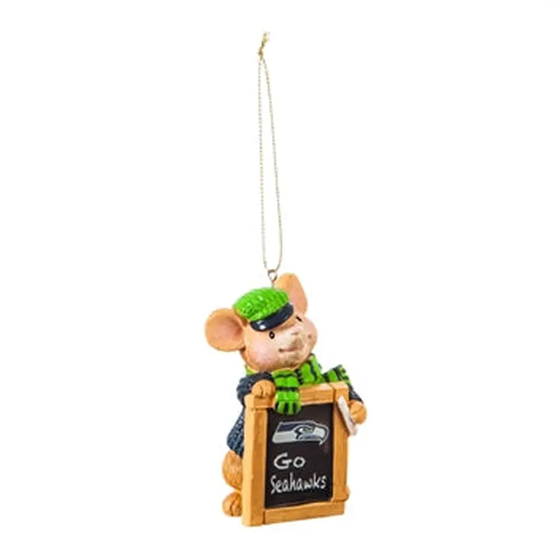 Seattle Seahawks Mouse Ornament
