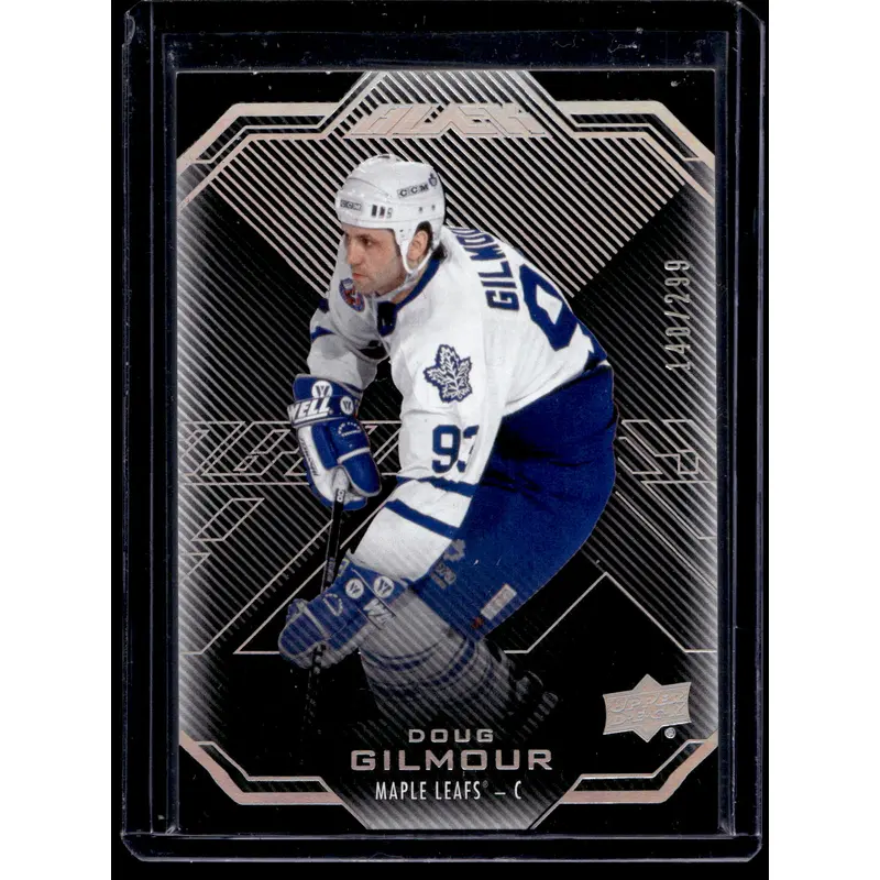 2016-17 UD Black - Doug Gilmour #40 /299