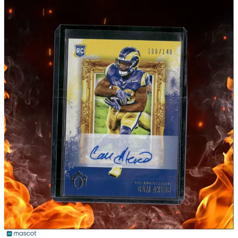 2020 Panini Chronicles Cam Akers Gridiron Kings Rookie Auto 100/149 #GK-29
