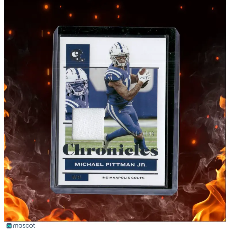 2021 Panini Certified Michael Pittman Jr. jersey Silver 093/199 #42