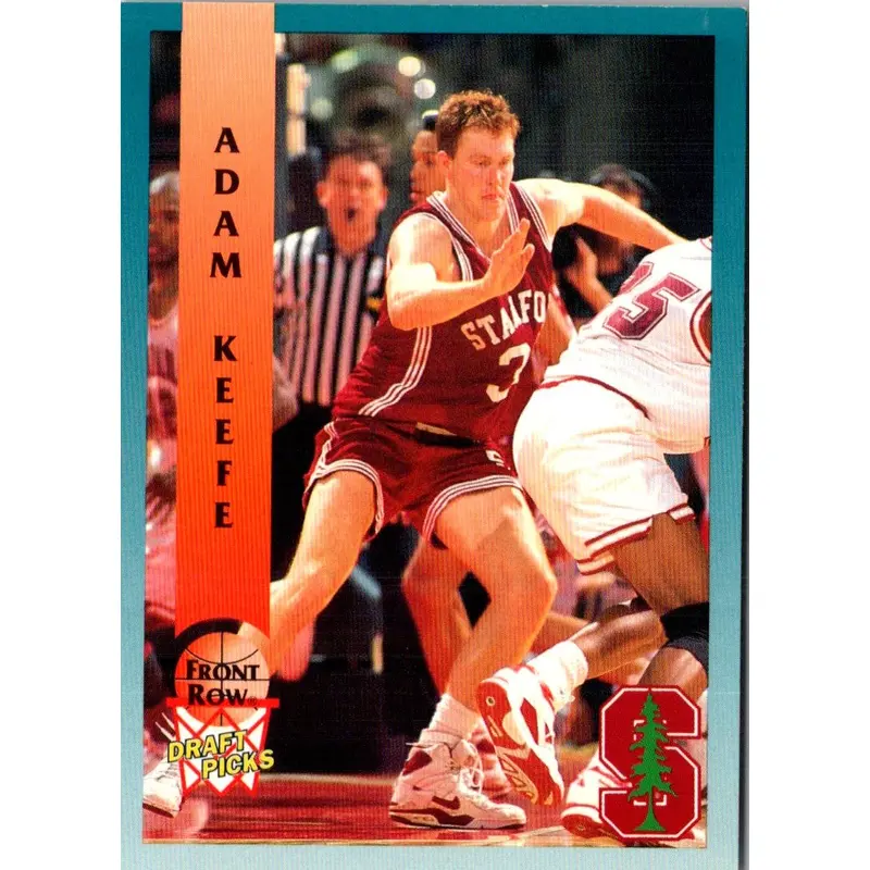 1992 Front Row Draft Picks Adam Keefe #36