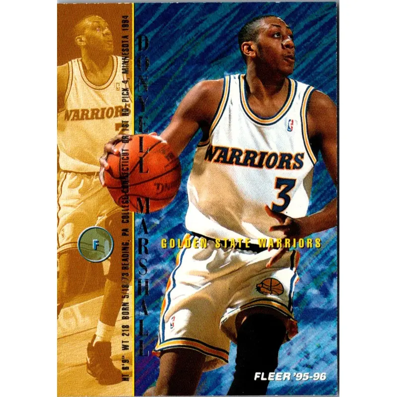 1995 Fleer European Donyell Marshall #59