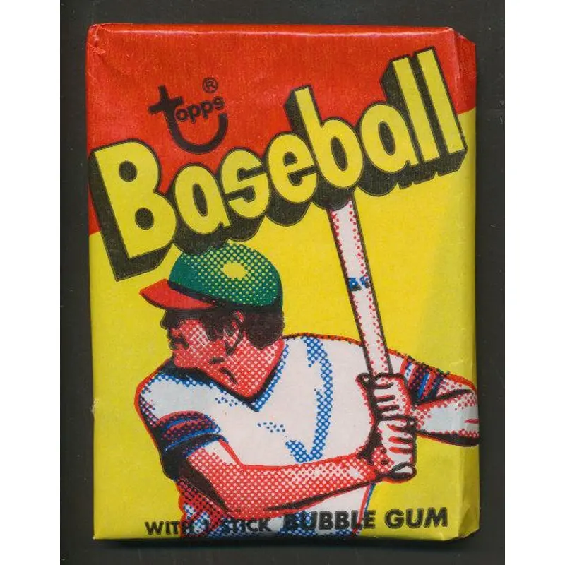 1973 Topps Baseball Unopened Series 3 Wax Pack