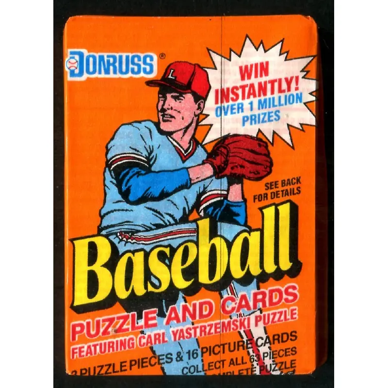 1990 Donruss Baseball Unopened Wax Pack
