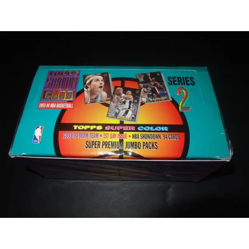 1993/94 Topps Stadium Club Basketball Series 2 Jumbo Box