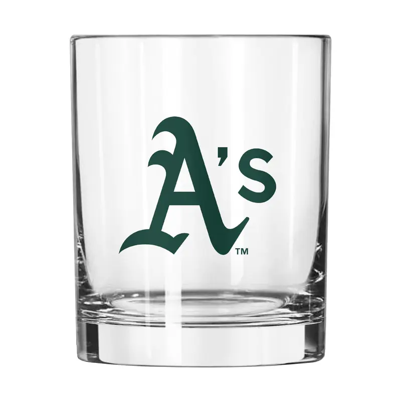 Athletics 14oz Gameday Rocks Glass