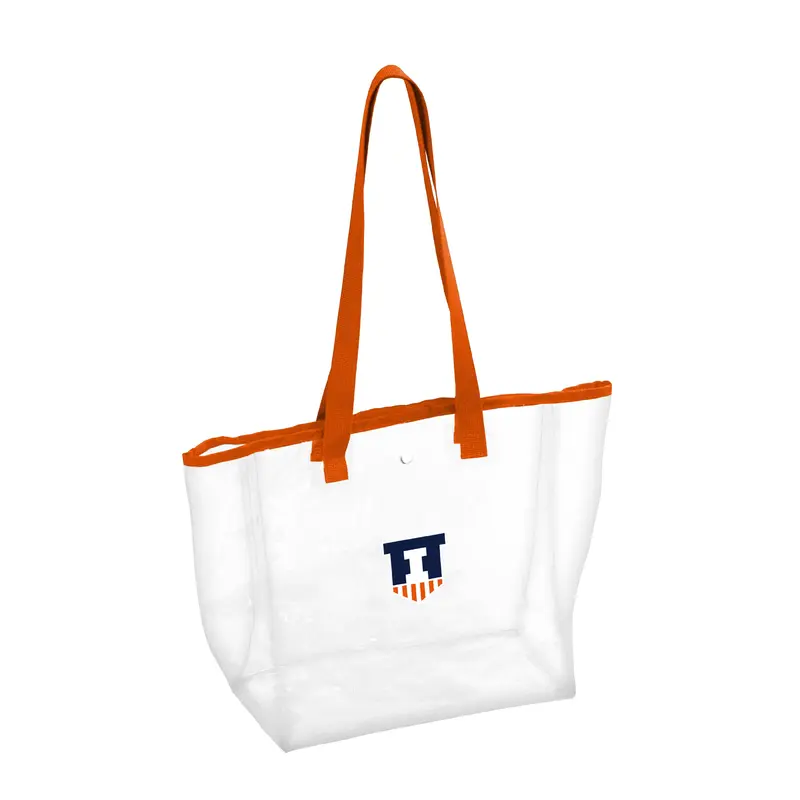 University of Illinois Orange Stadium Bag f/ Primary Shield Logo