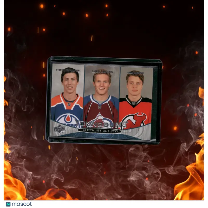 2011-12 Upper Deck Ryan Nugent-Hopkins /Gabriel Landeskog / Adam Larsson Young