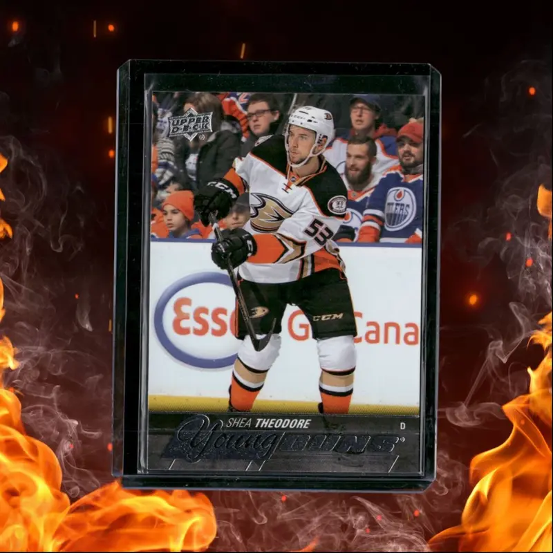 2015-16 Upper Deck Shea Theodore Young Guns Rookie #495