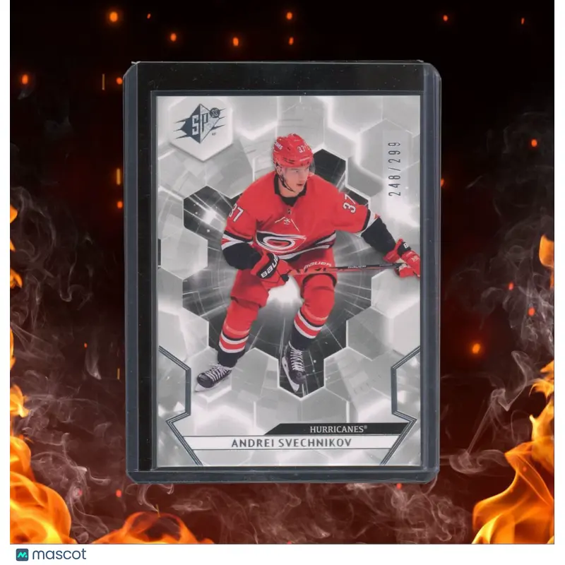 2020-21 Upper Deck Artifacts Silver Spectrum Andrei Svechnikov 248/299 #37