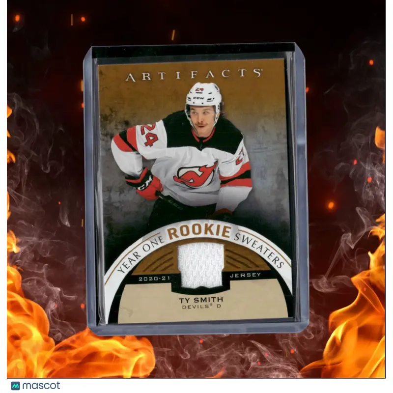 2021-22 Upper Deck Artifacts Ty Smith Year One Rookie Sweaters #RS-SM