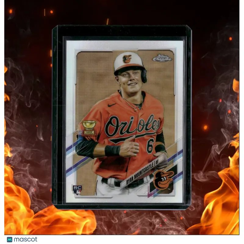 2021 Topps Chrome Ryan Mountcastle Refractor Rookie #63