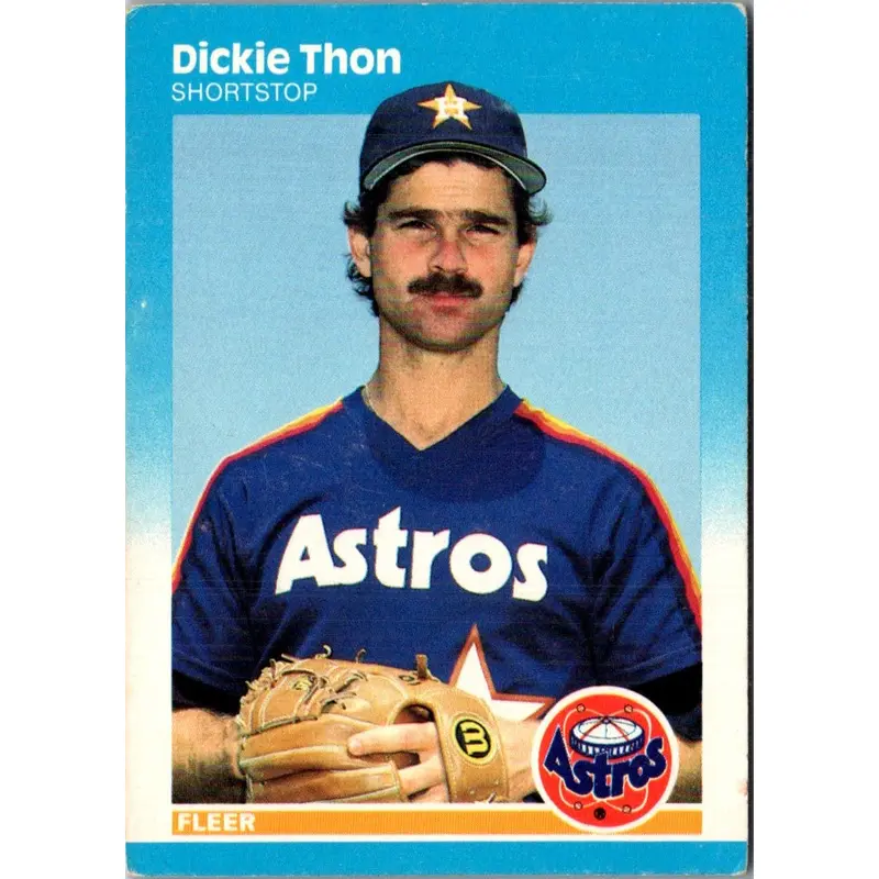1987 Fleer Dickie Thon #70
