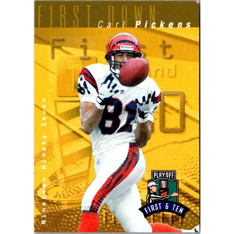 1997 Playoff First & Ten Carl Pickens #159