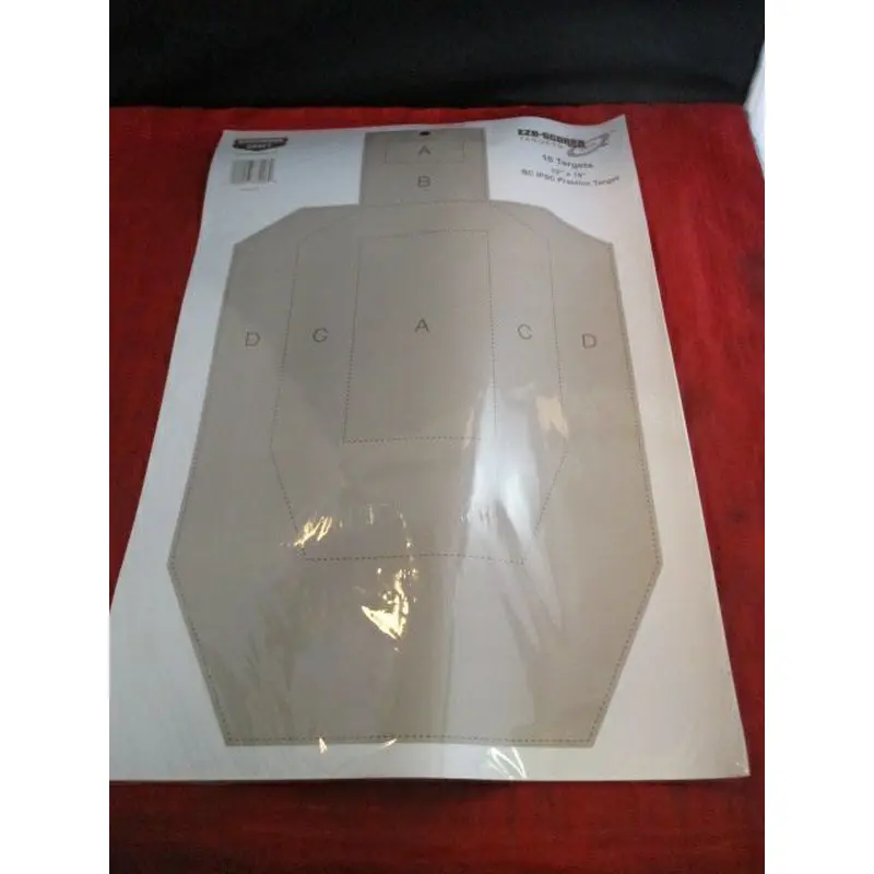 Birchwood Casey Eze-Scorer Targets BC IPSC Practice Targets - 10 Pack