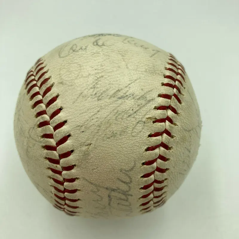 Roberto Clemente 1966 Pittsburgh Pirates Team Signed NL Baseball JSA COA