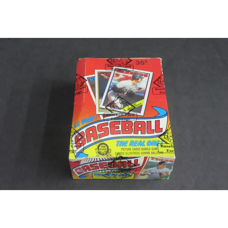 1988 OPC O-Pee-Chee Baseball Unopened Wax Box