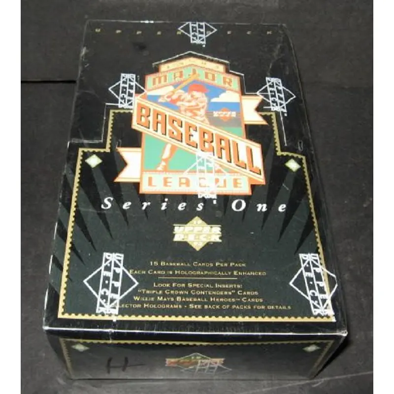 1993 Upper Deck Baseball Series 1 Box (Hobby)