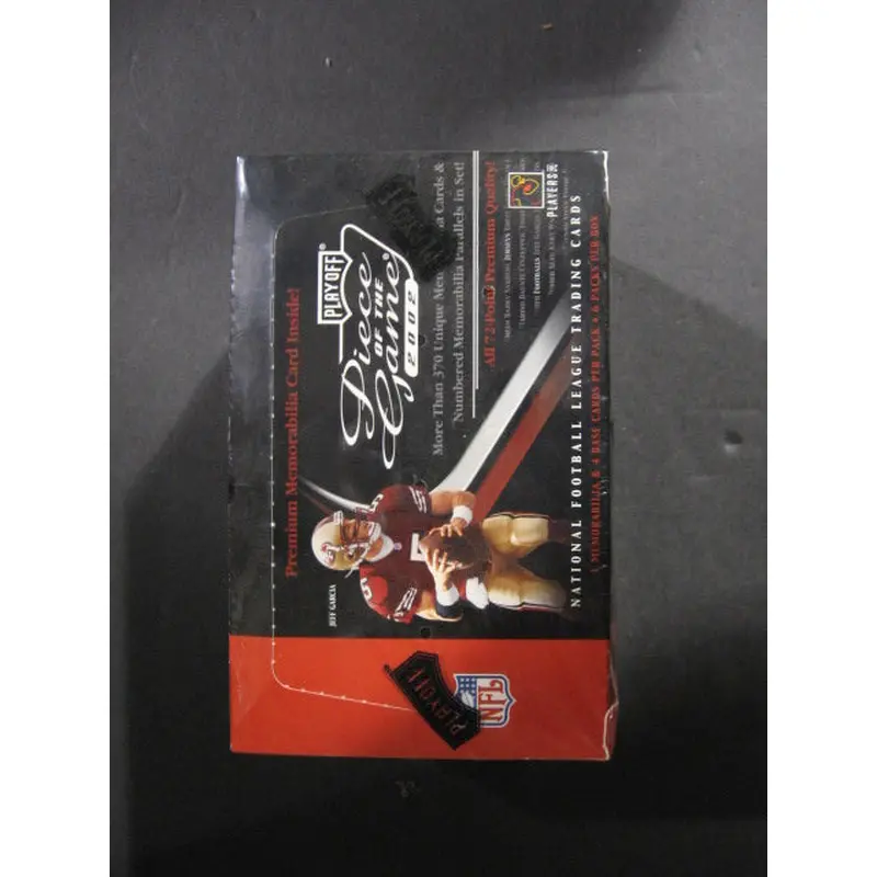 2002 Playoff Piece of Game Football Box (Hobby)