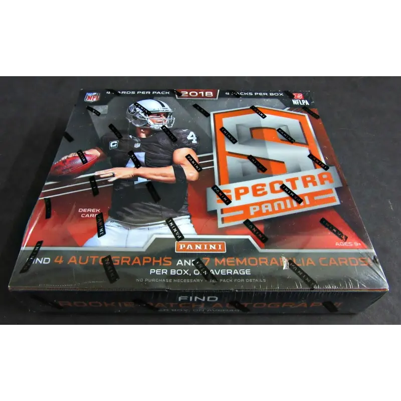 2018 Panini Spectra Football Box (Hobby)