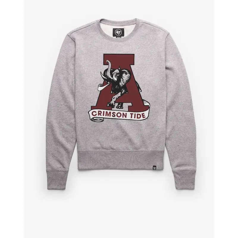 ALABAMA CRIMSON TIDE VINTAGE IMPRINT '47 HEADLINE CREW