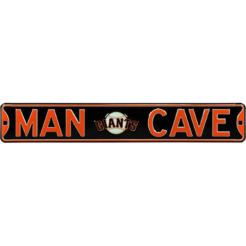 San Francisco Giants "MAN CAVE" Authentic Street Sign