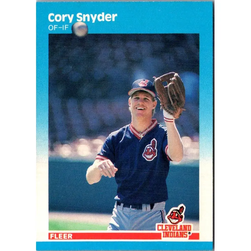 1987 Fleer Cory Snyder #260