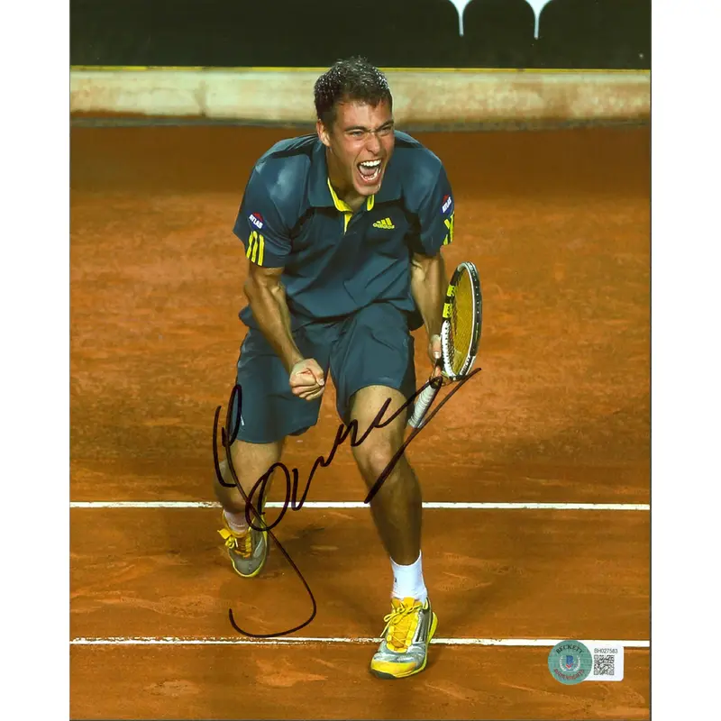Jerzy Janowicz Authentic Signed 8x10 Photo Autographed BAS #BH027583
