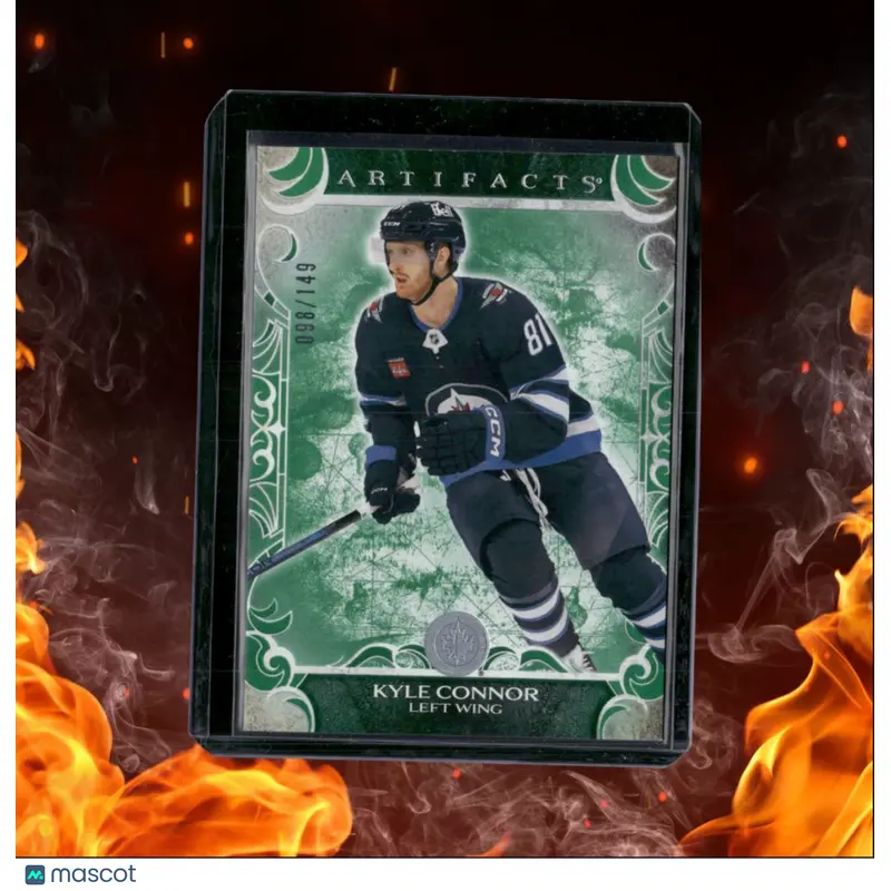 2024-25 Upper Deck Artifacts Kyle Connor Emerald 098/149 #82