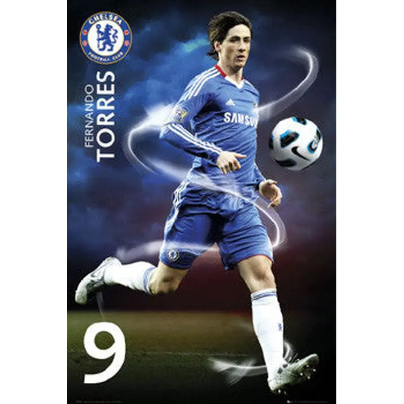 Fernando Torres "Chelsea Star" Chelsea FC Soccer Poster - GB Eye (UK)