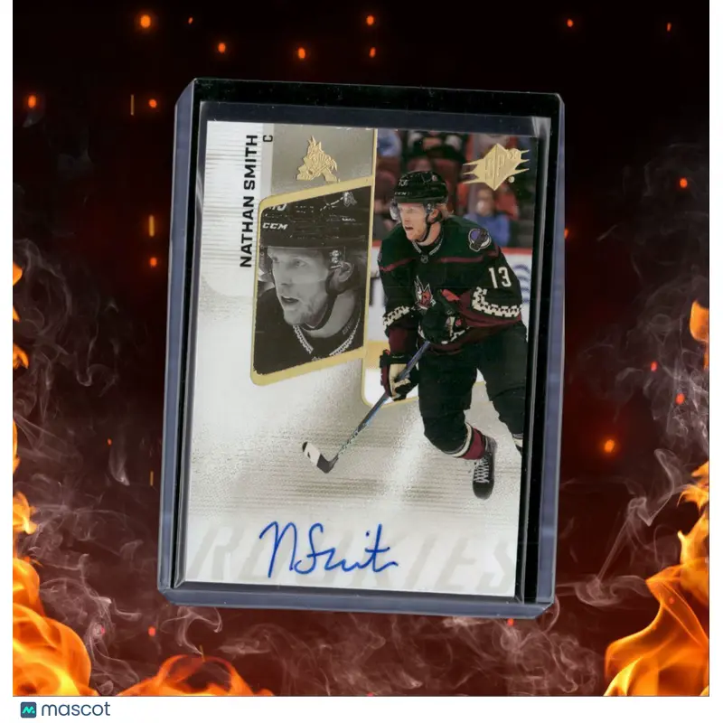 2022-23 Upper Deck SPx Nathan Smith Rookie Auto #193