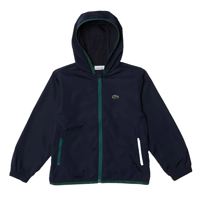 LACOSTE BLUE LACOSTE KIDS WINDBREAKER BJ2985 802