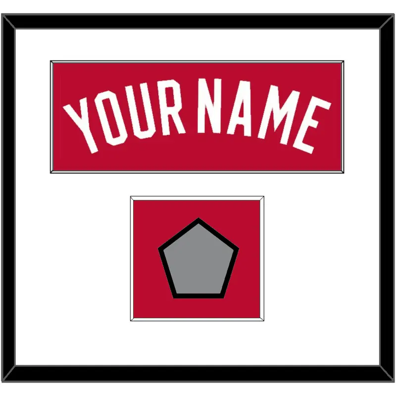 Toronto Name & Champions Patch - Red Icon (2015-2020) - Single Mat 1