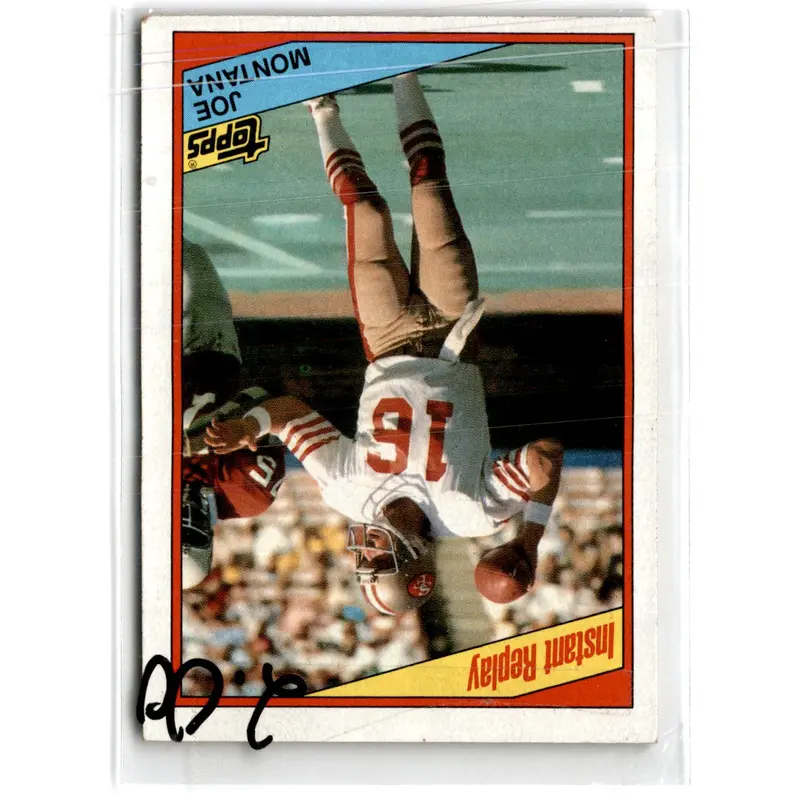 1984 Topps Joe Montana #359