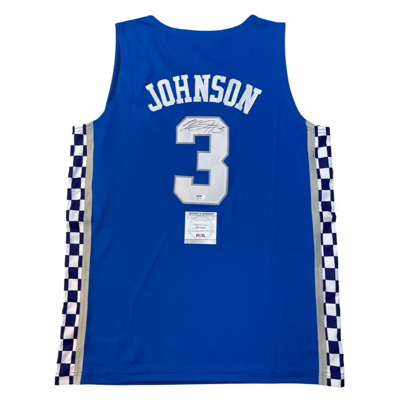 Keldon Johnson signed jersey PSA/DNA Kentucky Wildcats Autographed