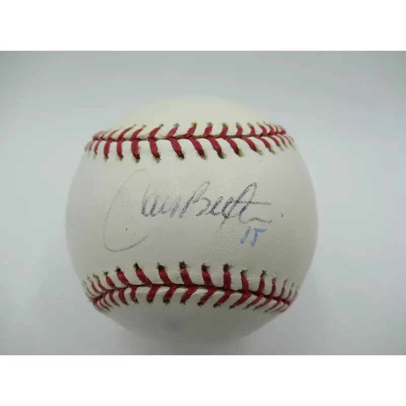 Carlos Beltran Signed Autographed Major League Baseball PSA DNA COA