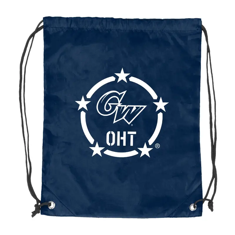 George Washington University Navy Cruise Backsack f/ OHT CoBrand