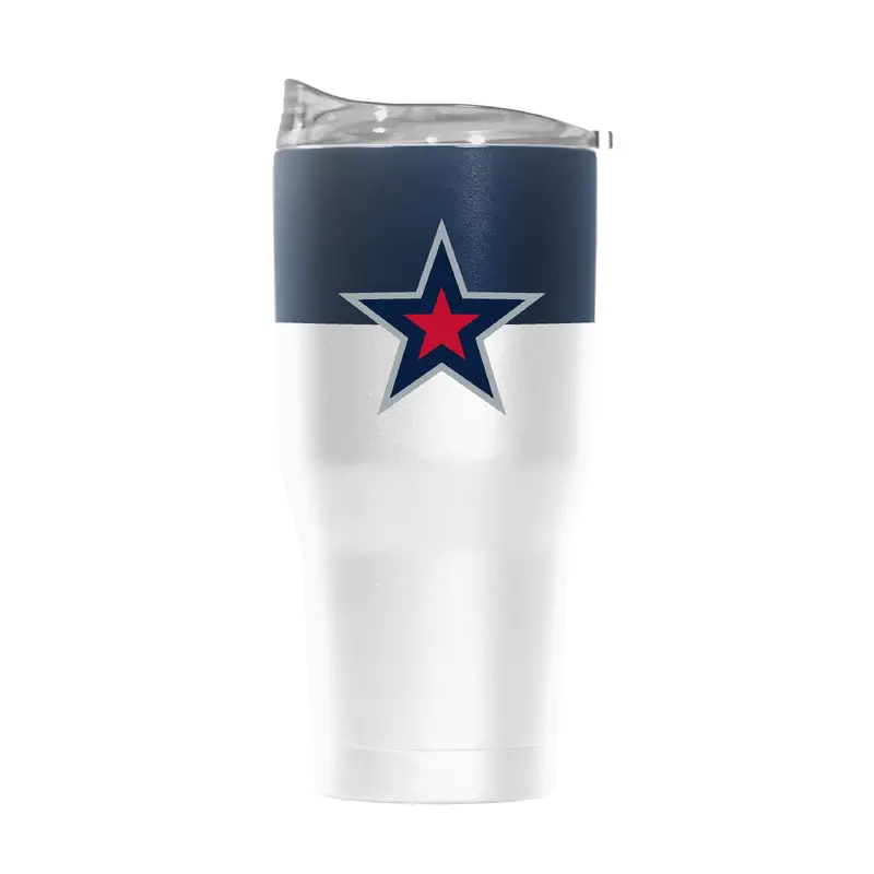Robert Morris 30oz Colorblock Powder Coat Tumbler