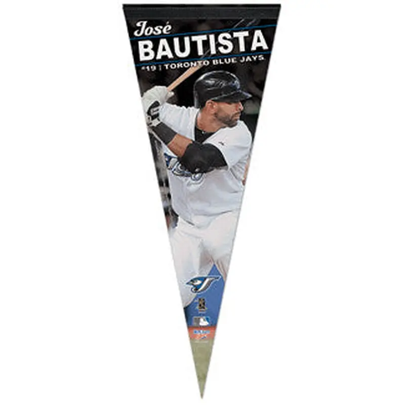 Jose Bautista "Bomber" Premium Felt Pennant (LE /1,000) - Wincraft 2011