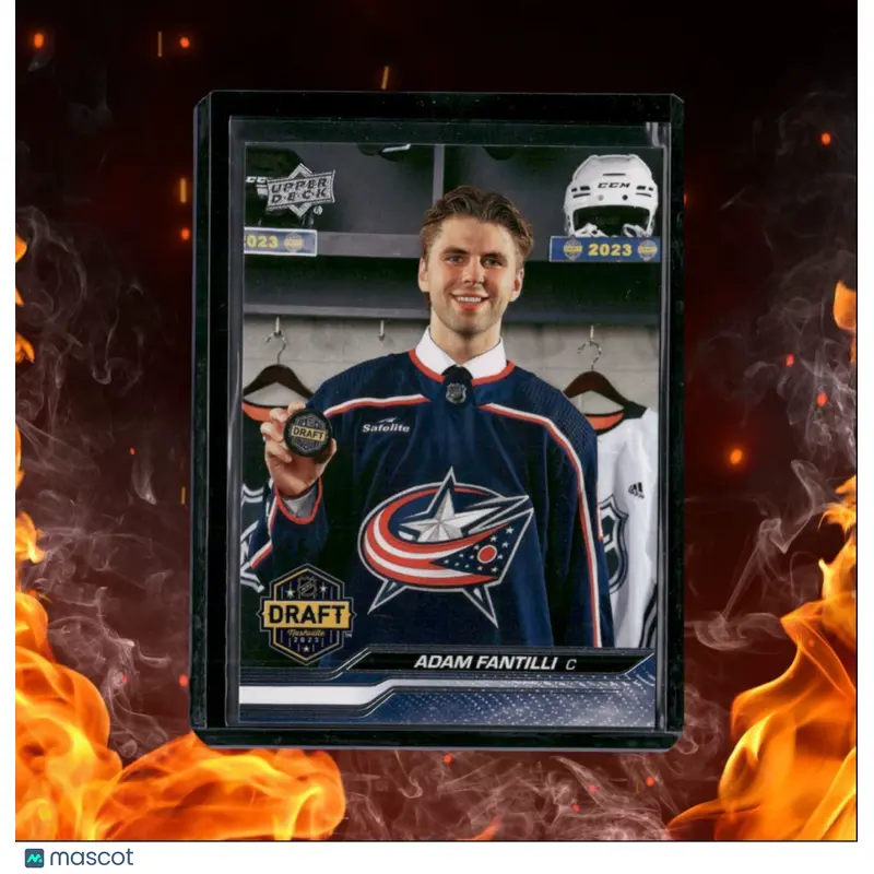 2023-24 Upper Deck Adam Fantilli 1st Round Draft (E) Rookie #742