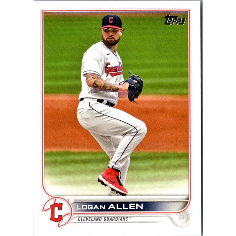 2022 Topps Orange Star Logan Allen #604